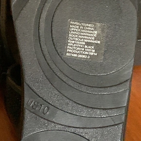 🆕 FILA- BLACK SANDALS (10) - Picture 6 of 12